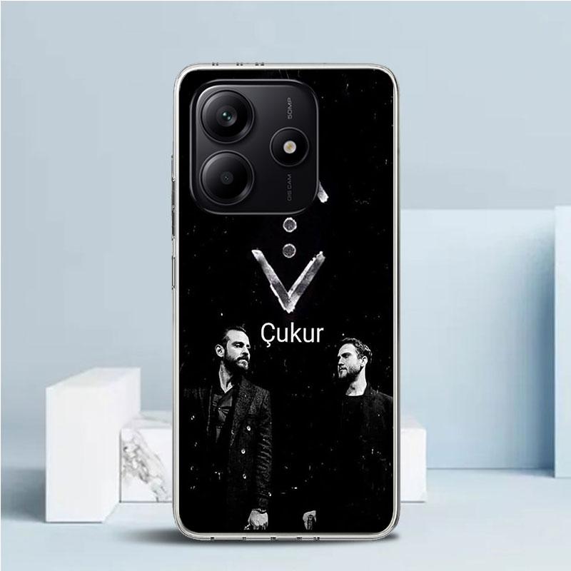 Turkish TV Series Cukur Soft Cover for Xiaomi Redmi Note 15 14 13 12 Pro Plus Phone Case 14S 11S 11T 11E 10S 10 4G Pattern Shell