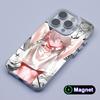 Call Night Nazuna White Translucent MagSafe Mobile Phone Case for iPhone 17 16 15 14 13 12 11 X XR XS Air Pro Max Plus Cover
