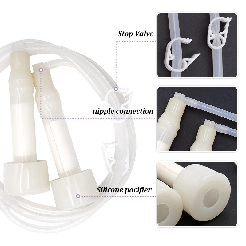 10L Cattle/Goat Milking Machine 220V Cattle Electric/Pulsating Milking Machine Stainless Steel Milker Bucket Vacuum Pump