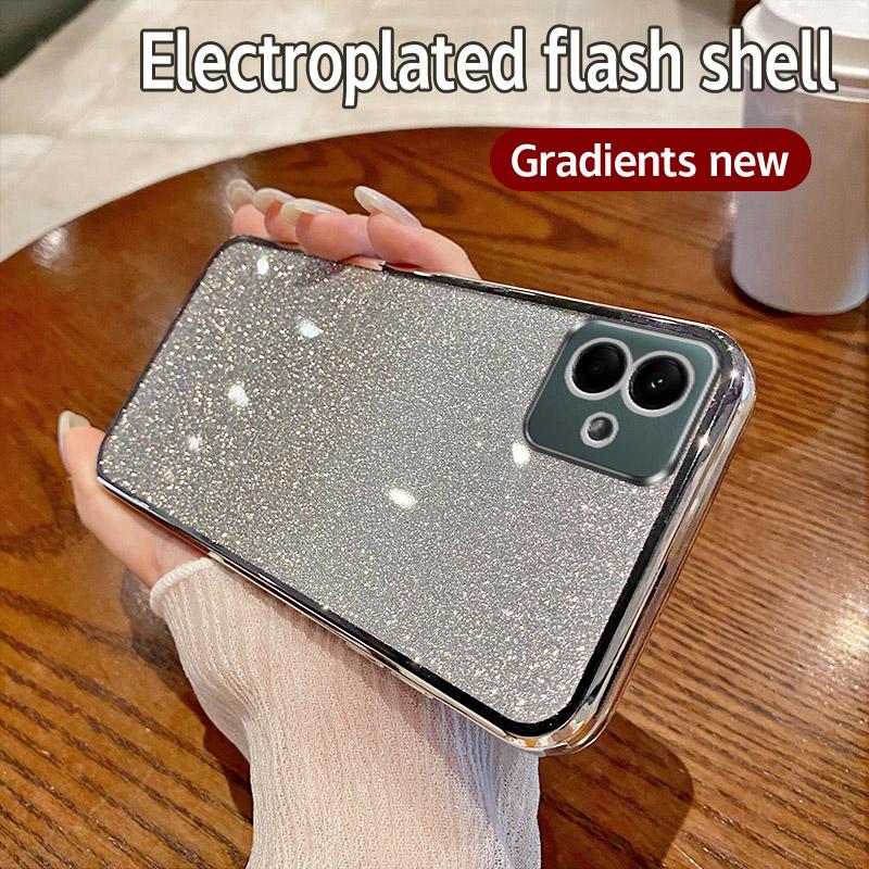 

Для Samsung Galaxy A05 чехол Samsung SM-A055F, SM-A055M чехол для телефона блестящий блестящий силиконовый объектив камеры мягкая задняя крышка For Galaxy A05