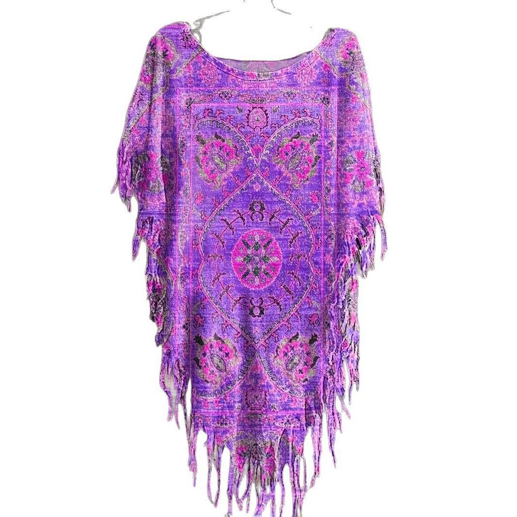 2025 Women's Tie-dye Ethnic Style Casual Top