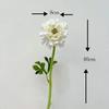 High Quality Multi-level Lotus Flower Orange Simulated Peony Living Room Bedroom Table Flower Hotel Floral Decoration Artificial Flower