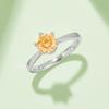Minimalist Halo Shoulder Pave S925 Sterling Silver Rhodium Plated 1CT D Color Brilliant Cut GRA Certified Moissanite Ring