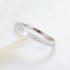 925  Silver Adjustable Rings For Women Row Zircon Luxury Fine Jewelry Aesthetic Vintage Wedding Jewellery Argent 925