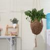 Sturdy Hanging Planter Hat Shaped Plant Hanger Hanging Net Macrame Flower Pot Hanging Basket  Plant