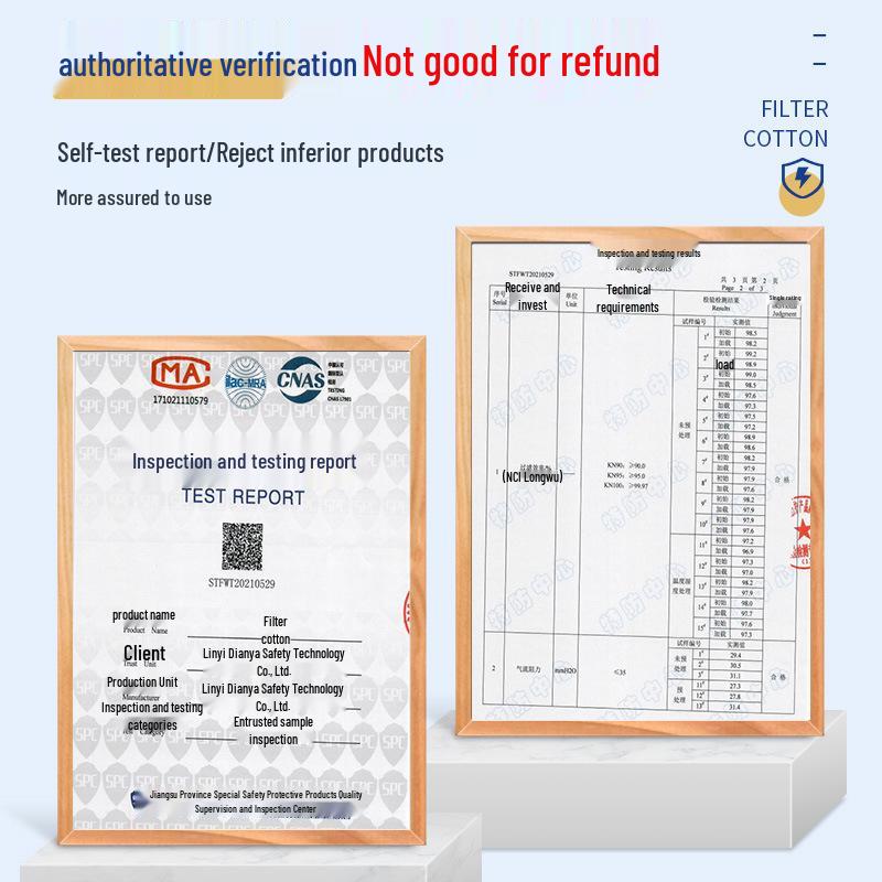 5N11 Half-Face Gas Mask with Trapezoidal Dust Filter Cotton for 6200/6800 Cartridge