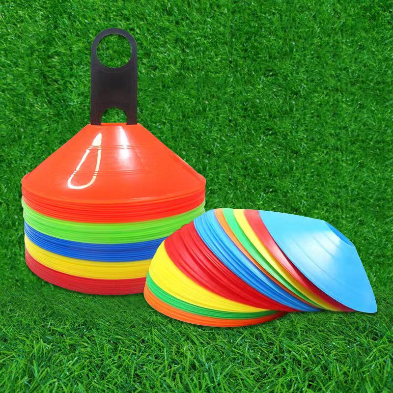 Football Training Cones: 18cm Markers, 50cm Obstacle Cones, Road Cones, Ice Cream Shaped Cones