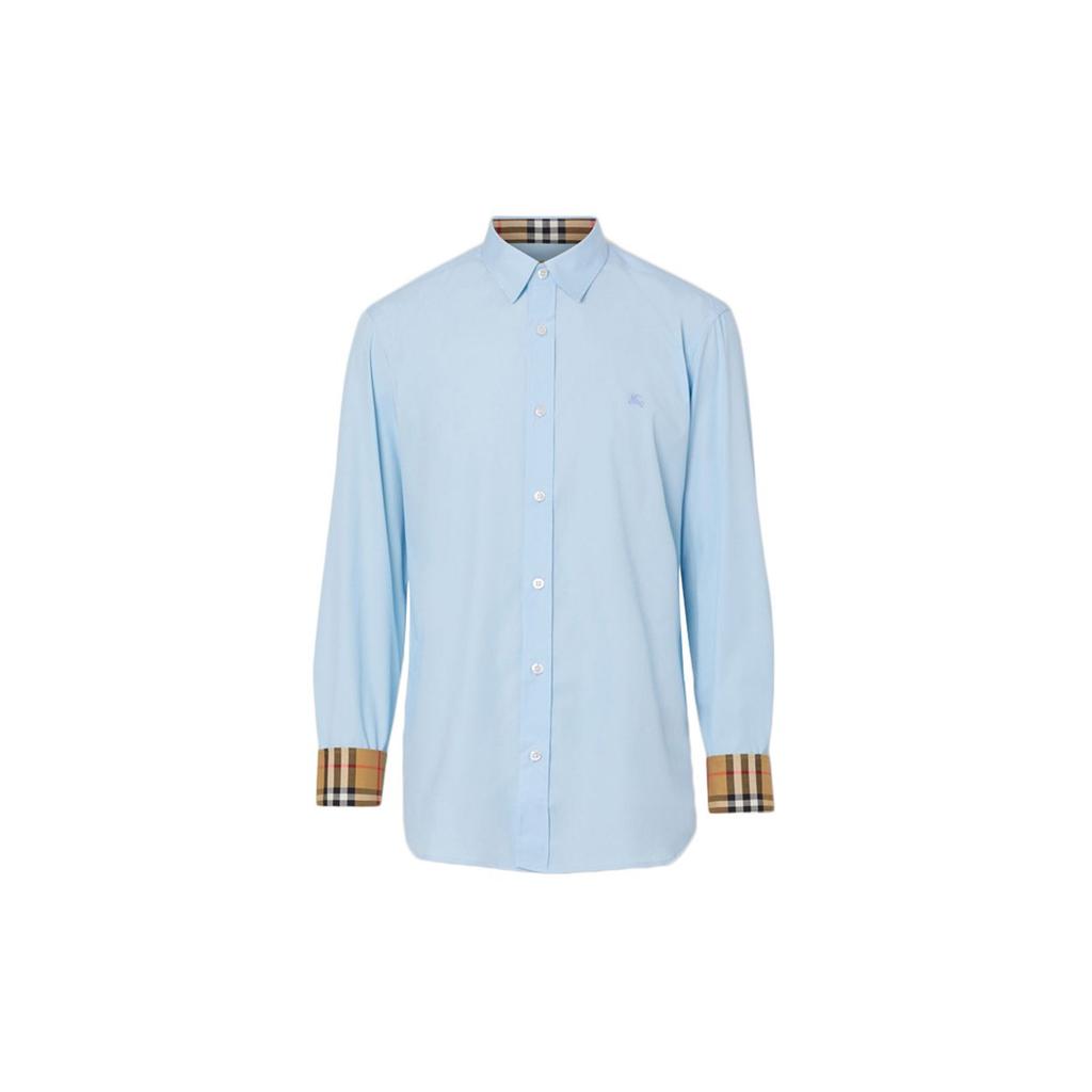 Burberry Shirt Men's Light Blue 80087041