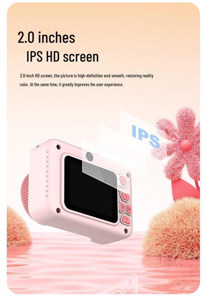 Children's HD Digital Camera with Photo & Video for Educational Use