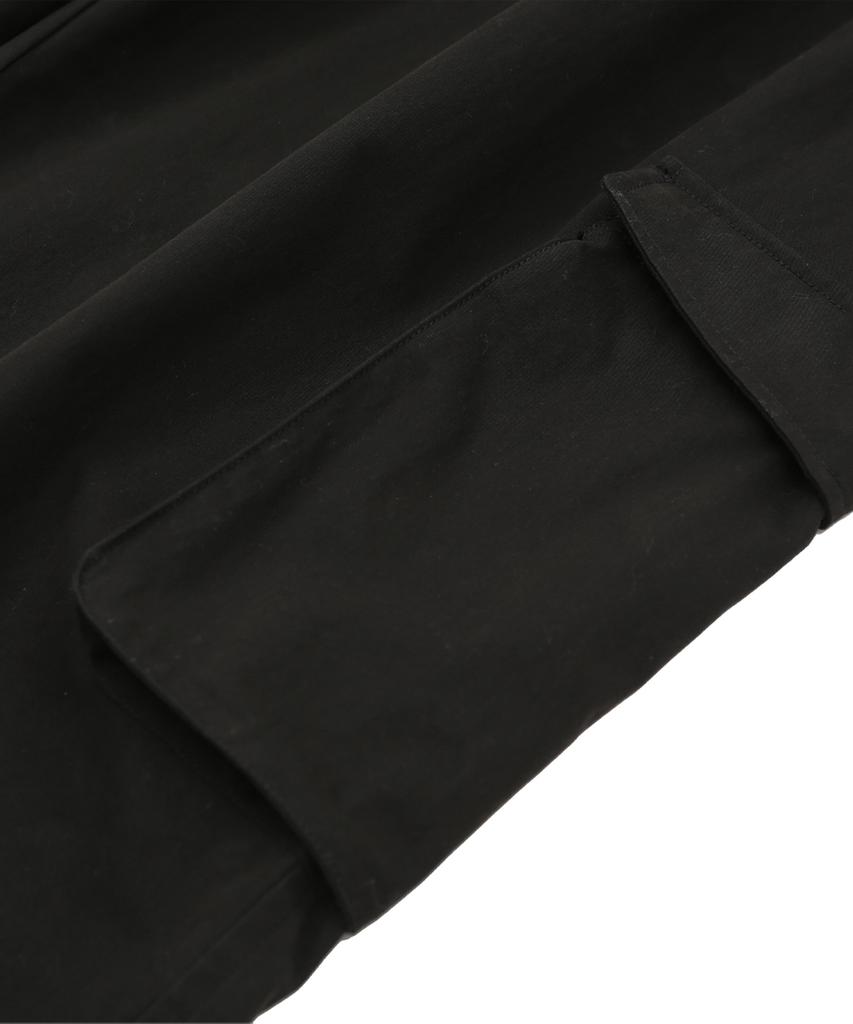 Haebeuopeudyuti Comfortable Cargo Pants (Black)