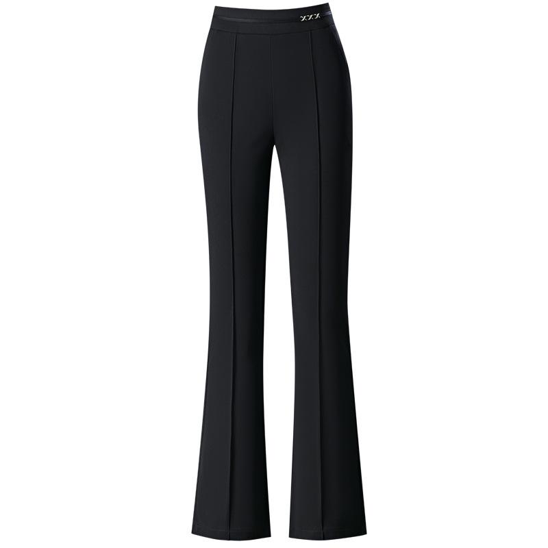 High Waist Slimming Bootcut Pants for Middle-Aged Women – 2025 Spring Collection