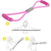 Yoga 8 Word Chest Expander Rope Sports Chest Fitness Equipment 8 Word Puller  Slimming Accessories