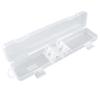 Transparent Flip PP Tableware Storage Box Portable Tableware Case for Cutlery Kit with Built In Buckle