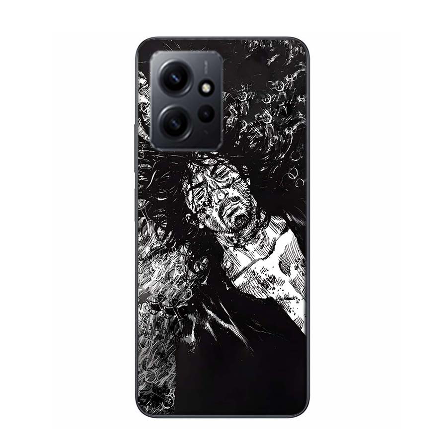 Manga Vagabond Phone Case For Redmi Note 14 15 Pro 5G 13 12 Pro Plus 11 11T 11E 11S 10 Pro 10S 9 9S Cover Cell Clear TPU Capa Co