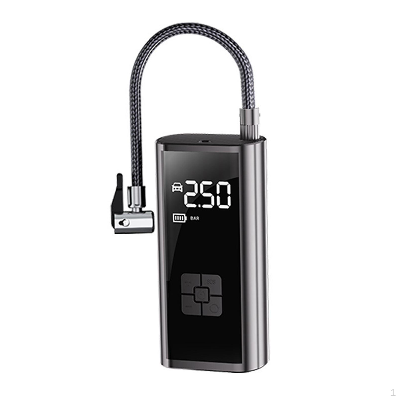 

Электрический насос для накачивания шин Интеллектуальное устройство для накачивания 120PSI Компактный насос Air Style A