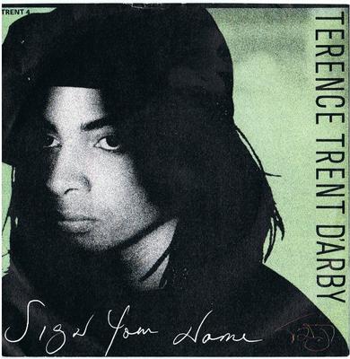 7inch Record TERENCE TRENT DARBY  Sign Your Name  Greasy Chicken TRENT4 CBS 1987 UK Dance  Electronica Used