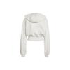 Adidas X Stella McCartney Sportswear Cropped Hoodie With Solid Color Logo Women Tops Mica-Pink IT8268