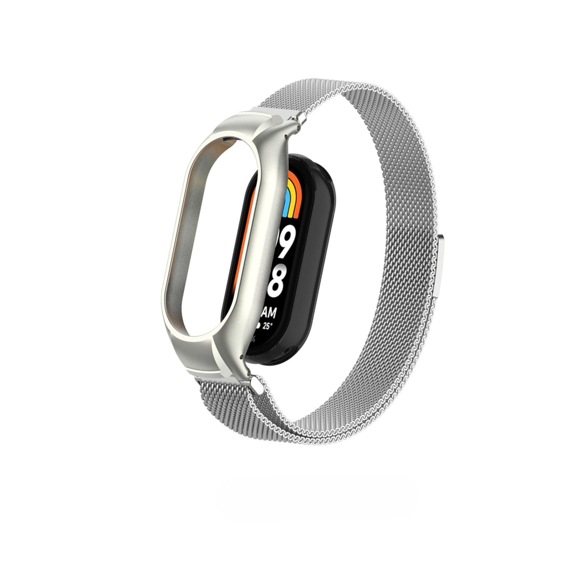 

Магнітні ремінці для mi band 10 miband 10 nfc Аксесуари для годинника Ремінець з нержавіючої сталі браслет correa для Xiaomi mi band 10 ремінці