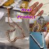 Crystal Rhinestone Necklace Hinduism Ganesha Elephant Head God Powerful Success Wealthy Love Amulet Jewelry Vintage Gifts Protect Health Lucky Rich