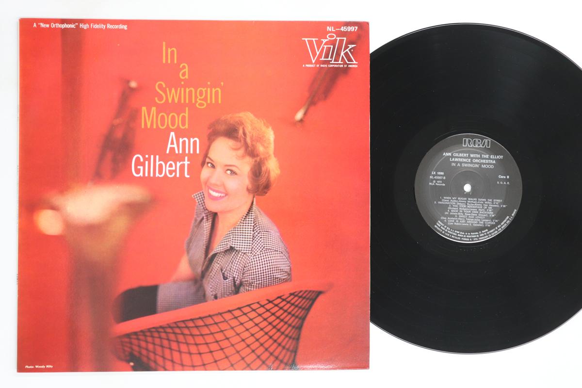 

LP Record ANN GILBERT - In A Swingin Mood LX1090 RCA Spain Jazz Used