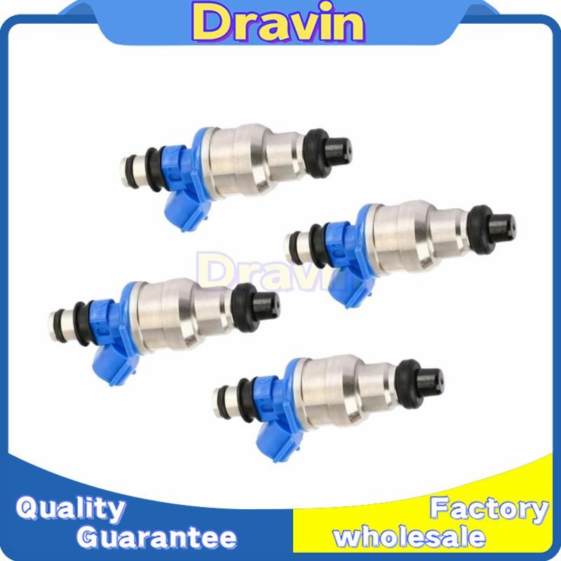 4PCS Oem 195500-1970 1955001970 MB6S713250 B6S713250 FUEL INJECTOR for Mazda MX3 MX5 MIATA 626 929 MX6 1.6L 2.2L