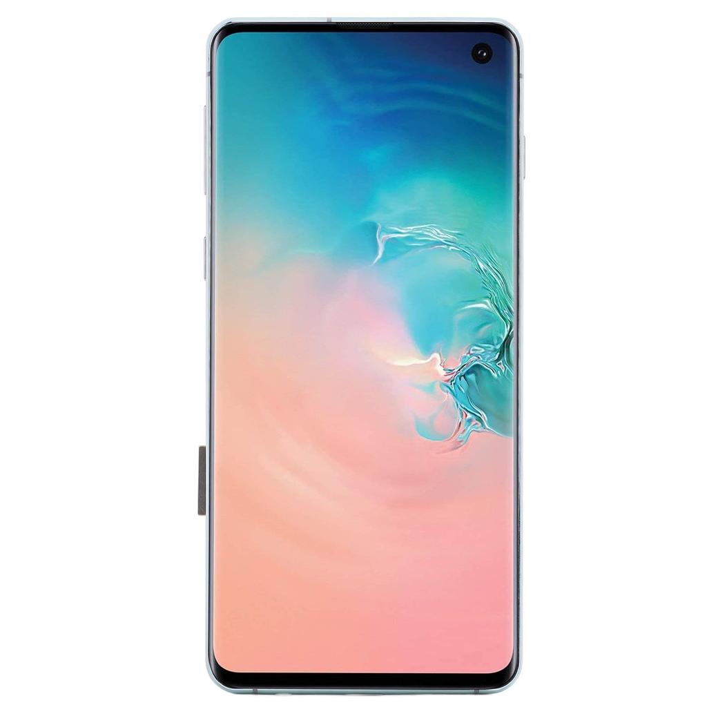 6,1-tolline ekraan Galaxy S10 jaoks Orgaaniline LED-telefoniekraan raamiga Digitaatori sõlm