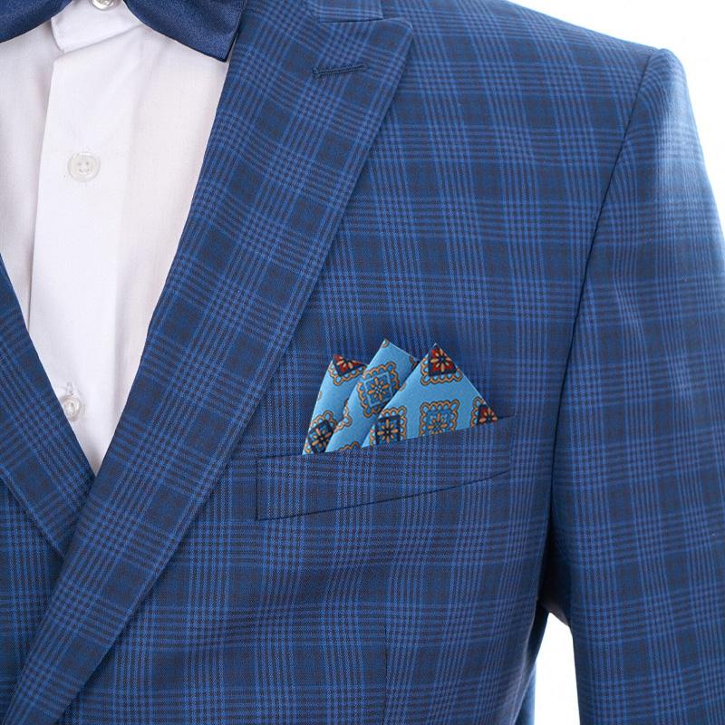 1Pc Suits Hand Towel Men Wedding Party Polyester Gentleman's 30x30CM Handkerchief Pocket Square