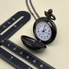 Vintage Exquisite Gothic Eye Pattern Design Mini Pocket Watch, Precise Quartz Movement Watch,Great Clock Gift for Male Female