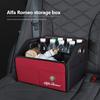 Leather Car Storage Box Trunk Folding Organized Case For Alfa Romeo Giulia Stelvio Giulietta 156 159 147 Mito Tonale Brera DiscoTM6 