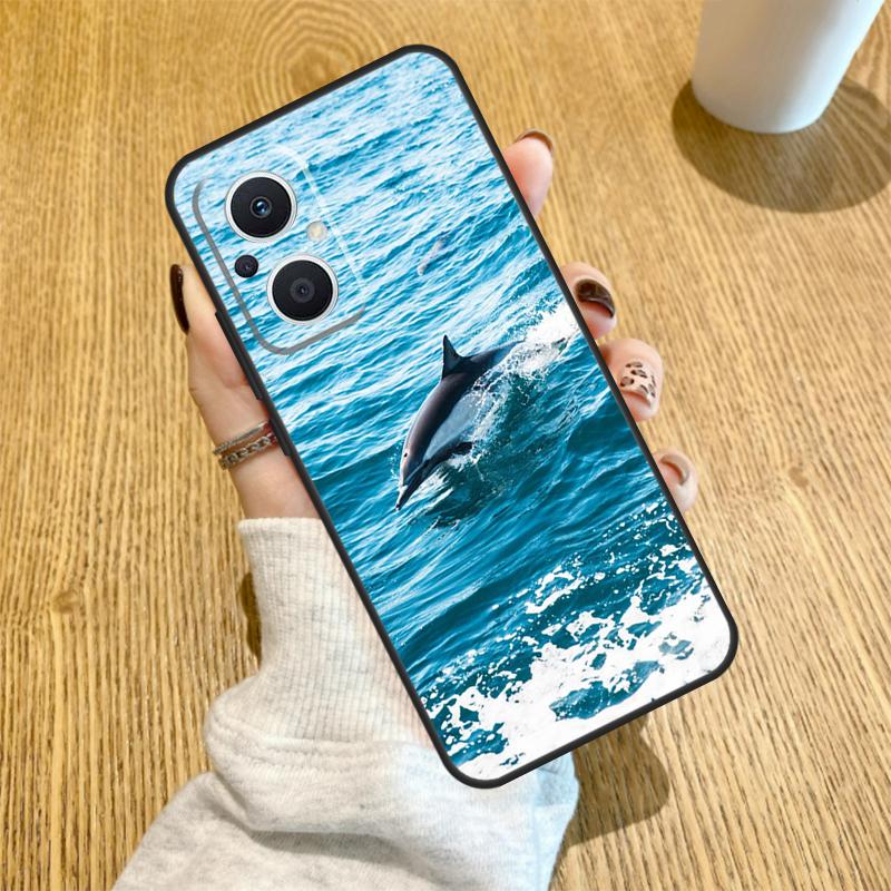 Dolphin Funda For OPPO Reno 14 F 10 11 12 13 Pro 13F 12F 11F 7 8 Lite OPPO Find X6 X5 X8 X9 Pro Case