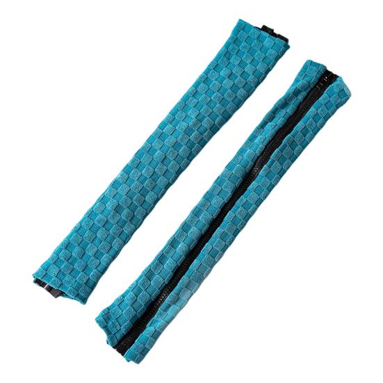 1 Pair Chair Armrest Covers Zippered Office Chair Armrest Protectors Universal Jacquard Stretchy Armrest Cover for Office Computer Chair