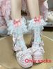 Girls Polka Dot Ruffle Tulle Butterfly Bow Knee Socks With Frictionresistant Fabric For Teens