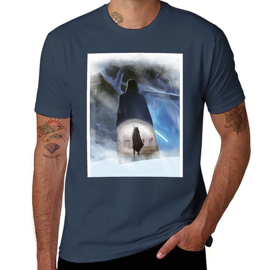 Victory Death Illustration Tshirt Basic Lightweight Short Sleeve Tee