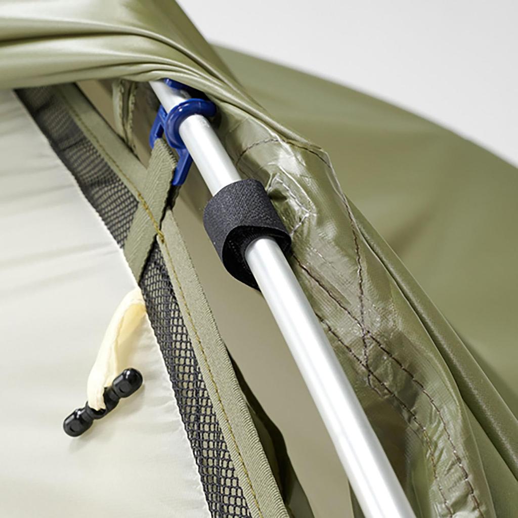 PuroMonte Outdoor Camping Tent Lightweight Alpine Camping Tent for 1 Person Olive VL18OLV (OLV)