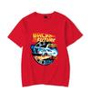 Hot Back To The Future T-Shirt Unisex Women Fashion Y2k Harajuku T Shirt Summer Cool Short Sleeve Hip Hop Top Tee