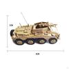 1/72 German Tank Model Building Set, Armored Vehicle Collectible for Educational Use