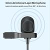 BOYA BY-M1 Pro II   Clip-on Microphone  -directional Condenser   Mic 3.5mm TRRS Plug 6M   Cable Plug-and-Play for Smartphone Camera
