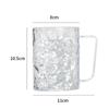 Plastic Mouthwash Toothbrush Cup With Handle Home Bathroom Tumblers Portable Mug Transparent Toothbrush Holder
