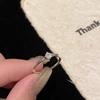 Tide Temperament Sweet Niche Versatile Design Ring Daily Commute Index Finger Ring