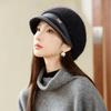 Women's Hats Autumn and Winter Cold Protection Ear Protection Warm Hat In The Elderly Thickened Knitted Hat Fashion Wool Hat