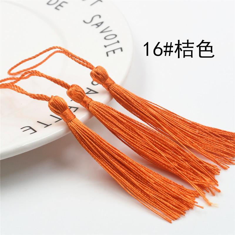Vertical And Supple Chinese Knot Fringe Accessories Small Hanging Spike 13Cm Bookmark Suizi Clothing Sugar Box Tassel