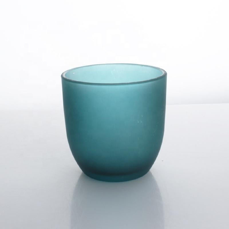 Customized 200ml Travel Mini Size Glass Candle Jar Scented Candle Glass Jar