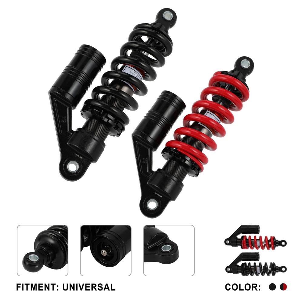 Für Honda Yamaha Suzuki ATV 280mm Hinterradstoßdämpfer Ausgestattet Mit Airbags AluminiumLEGIERUNG Motorradzubehör