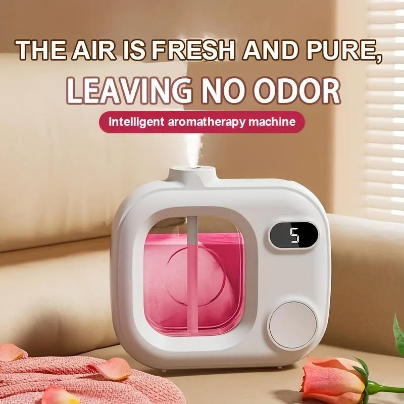 Five Adjustable Settings for A Smart Aroma Diffuser - Suitable for Essential Oils/Perfumes, Smart Diffuser with A 5-Level Adjustable Timer