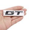 2 Pieces GT Emblem 3D Metal Sticker Suitable for Cars,