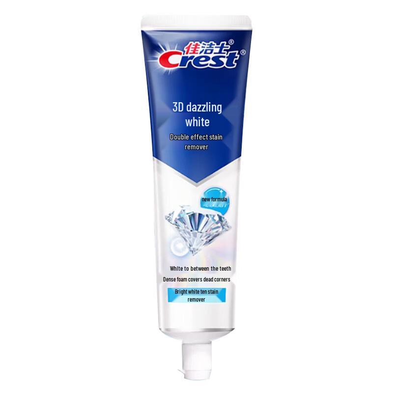 Crest 3D White Dual-Action Stain Removal Toothpaste