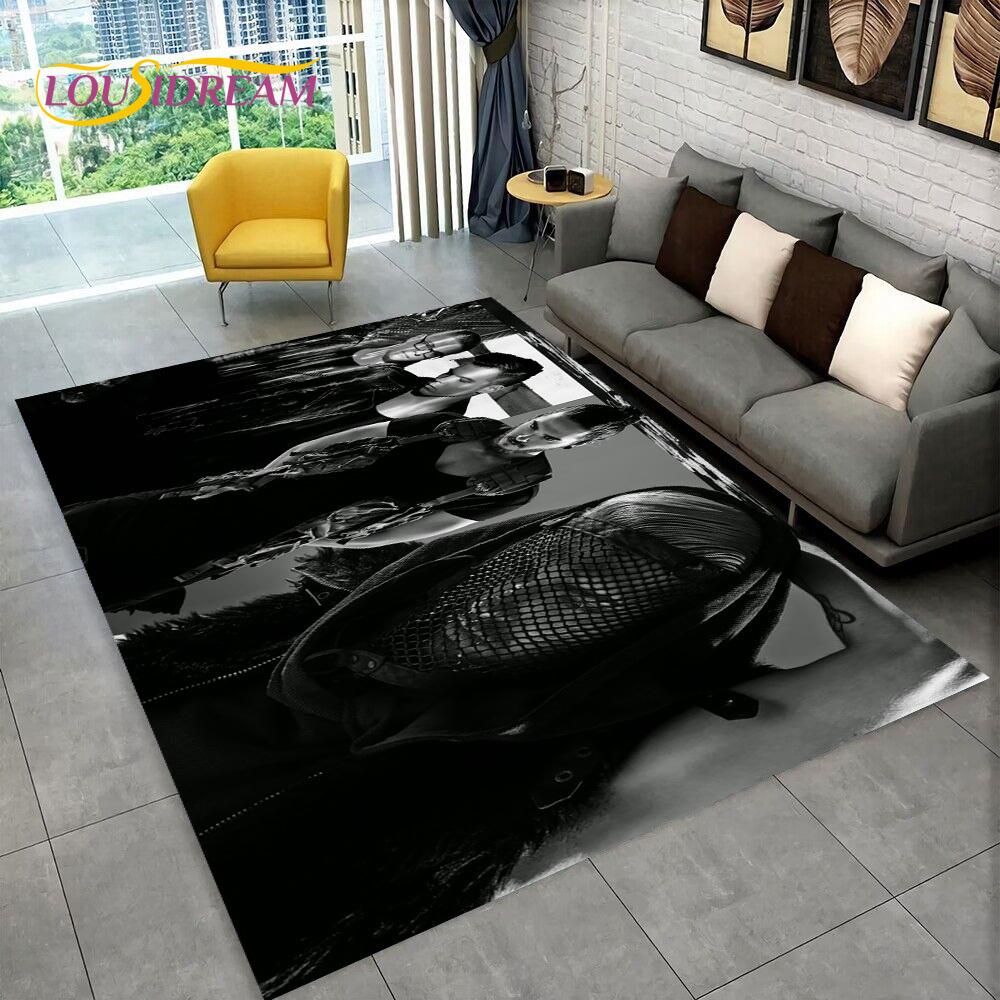 Tokio Hotel Rock Band Bill Kaulitz Carpet Rug for Home Living Room Bedroom Sofa Doormat  Decor,kids Area Rug Non-slip Floor Mat