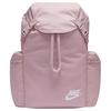 Nike Heritage Polyester Backpack Regular Unisex Pink Lightweight Casual BA6150-516