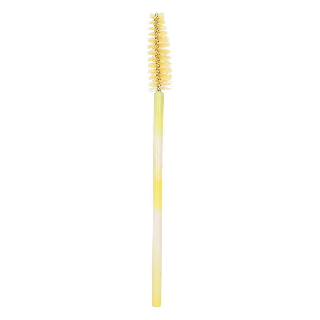 200pcs Disposable Portable Lash Brush Travel Mascara Eyelash Brush Makeup Tool Accessory