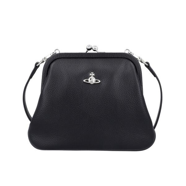 Vivienne Westwood Vegan Grain Clutch Crossbody Bag N403